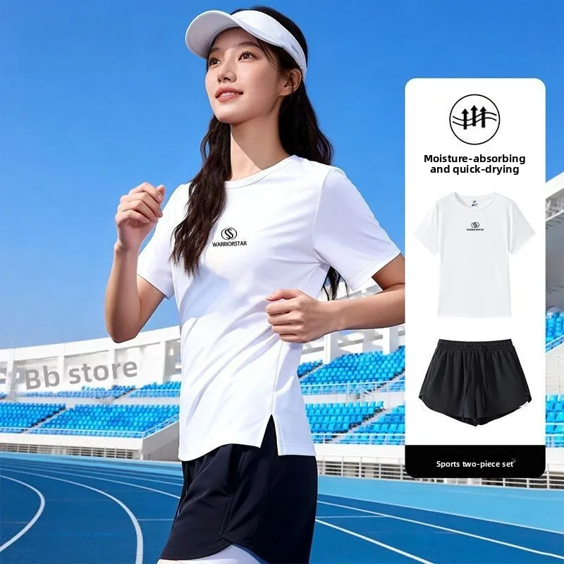 Women's Qui Dry Sports Set ort Sve Fitn Running Suit Outdoor Gear Nylon Material Tee Piece Set Summer 2026
Women's Qui Dry Sports Set ort Sve Fitn Running Suit Outdoor Gear Nylon Material Tee Piece Set Summer 2026