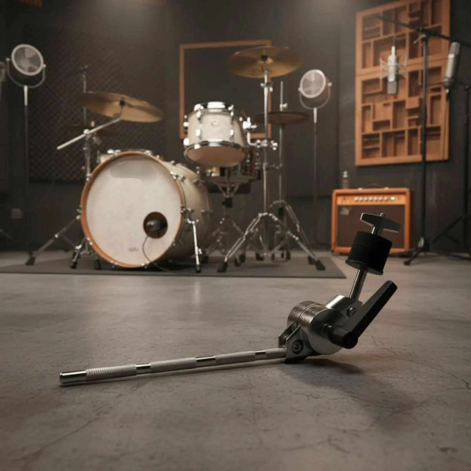 Drum Cymbal Extension Arm Sturdy Metal Build Universal Clamp Cymbal Mount Extension Mount Clamp Quick Release Nut for Drummers
Drum Cymbal Extension Arm Sturdy Metal Build Universal Clamp Cymbal Mount Extension Mount Clamp Quick Release Nut for Drummers