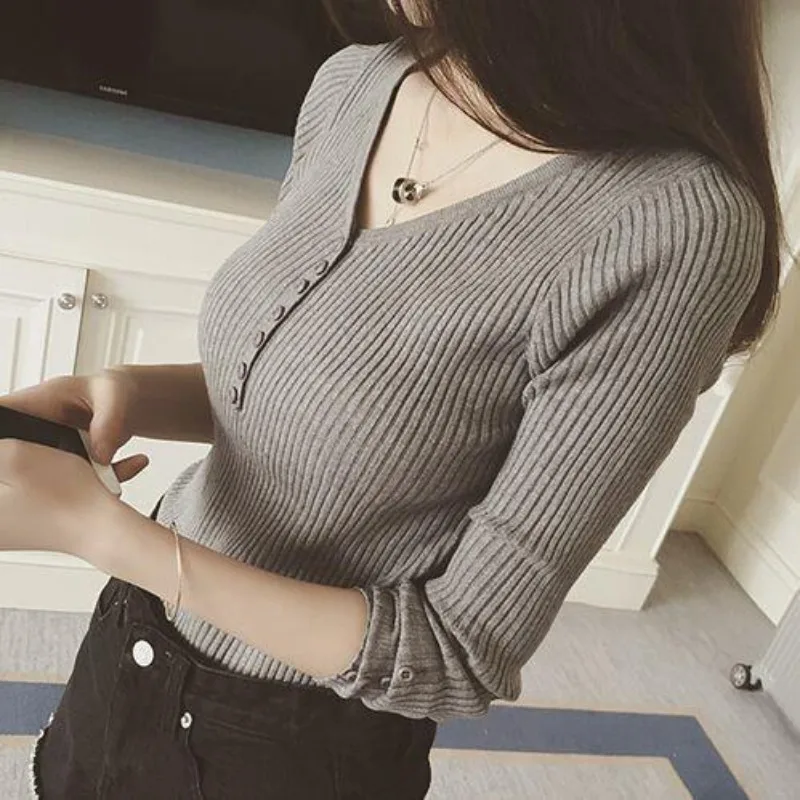 2025 Autumn and Winter New Women's Top Trendy Women's Sweater Fashion Contrast Color Knitted Sweater Women's Slim Fit Pullovers
2025 Autumn and Winter New Women's Top Trendy Women's Sweater Fashion Contrast Color Knitted Sweater Women's Slim Fit Pullovers