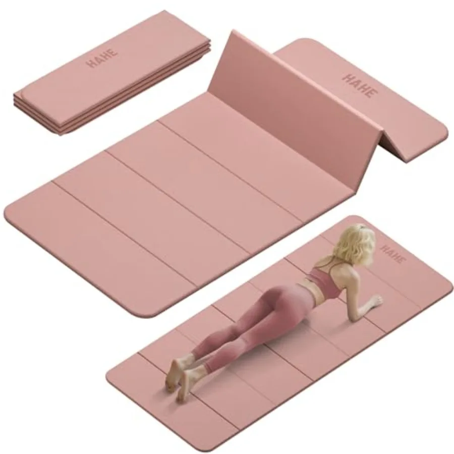 Foldable Yoga Mat74"Lx32"Wx1/3"Thick Folding Exercise Mat Non-slip Wide Pilates Mats for Home Workout/Travel Portable Yoga Mat
Foldable Yoga Mat74"Lx32"Wx1/3"Thick Folding Exercise Mat Non-slip Wide Pilates Mats for Home Workout/Travel Portable Yoga Mat