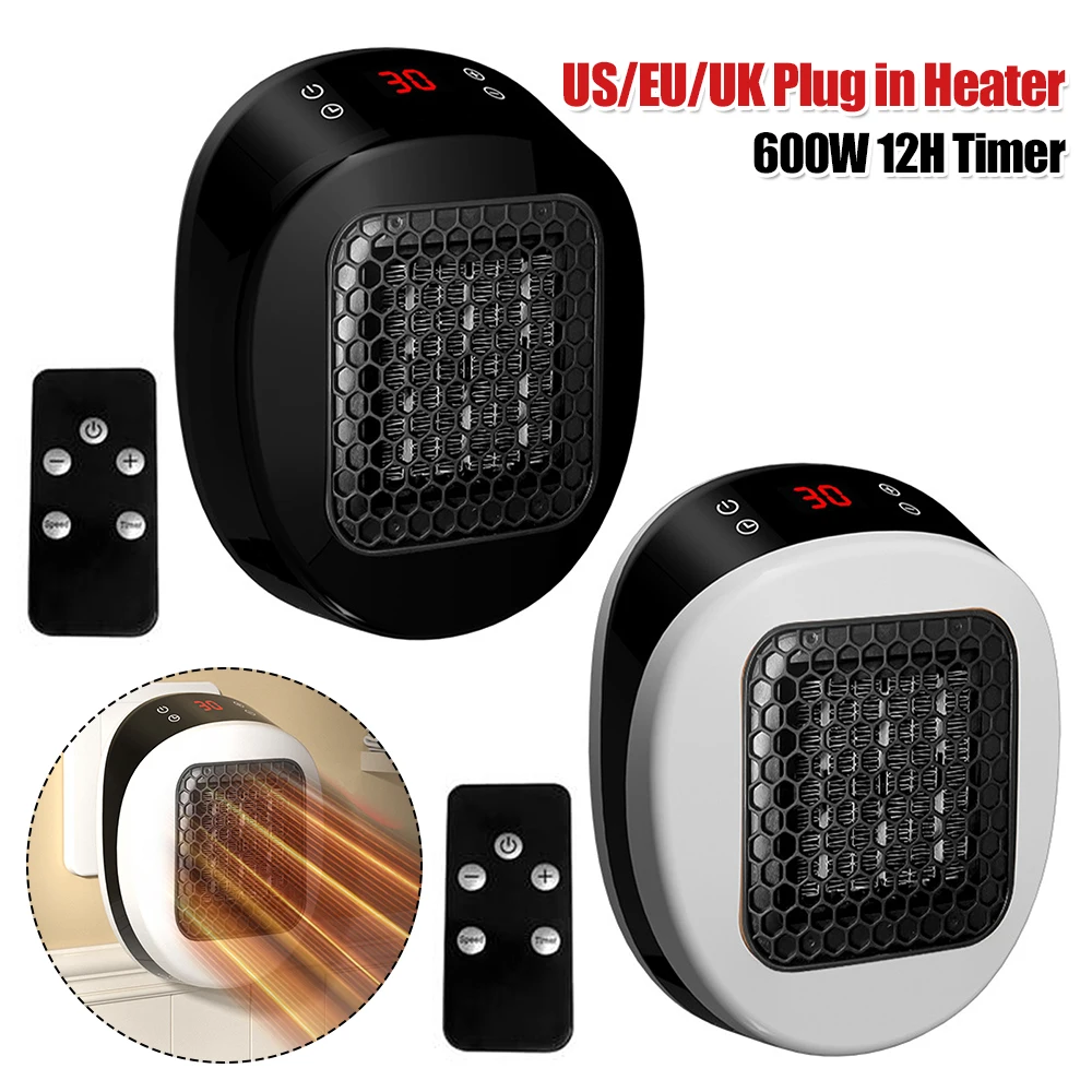 Маленький электрический настенный обогреватель 600 Вт, портативный электрический обогреватель с пультом дистанционного управления, таймером на 12 часов, для ванной, офиса, спальни, дома
Маленький электрический настенный обогреватель 600 Вт, портативный электрический обогреватель с пультом дистанционного управления, таймером на 12 часов, для ванной, офиса, спальни, дома