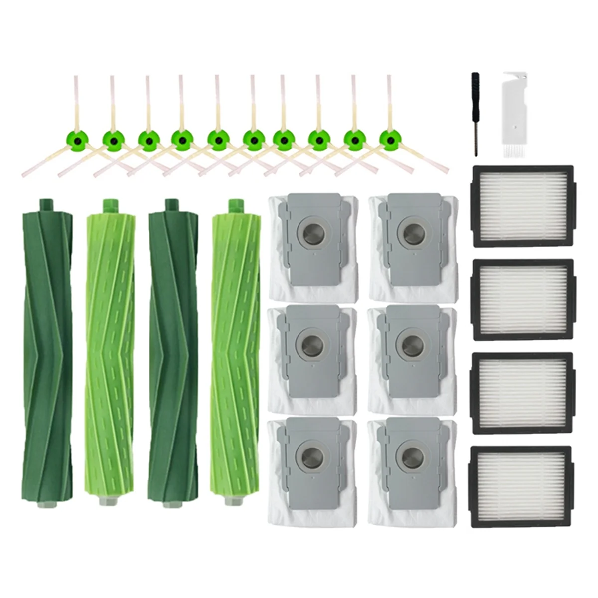 FNJK-Для IRobot Roomba I7 I7 I6 I8 I3 Plus E5 E7 E&I Series Основная боковая щетка Hepa-фильтр Запасные части для пылесоса
FNJK-Для IRobot Roomba I7 I7 I6 I8 I3 Plus E5 E7 E&I Series Основная боковая щетка Hepa-фильтр Запасные части для пылесоса