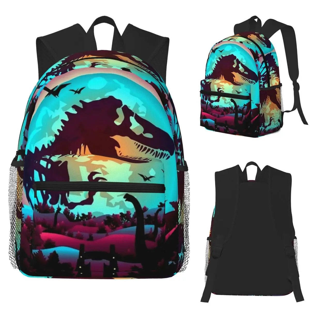 Dinosaur Print Student Backpack School Bag Hiking Travel Daypack for Boys Girls Fashion Bookbag Shoulder Bags
Dinosaur Print Student Backpack School Bag Hiking Travel Daypack for Boys Girls Fashion Bookbag Shoulder Bags