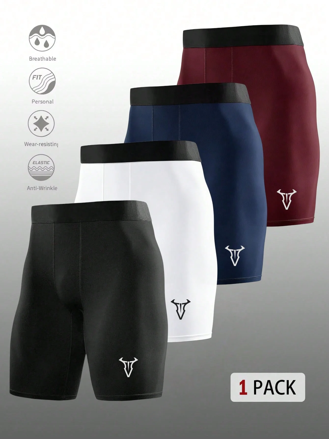 Men's Spring Summer Skinny Shorts, Bull Print Quick Dry Breathable Sport Tights for Gym Running Workout Training
Men's Spring Summer Skinny Shorts, Bull Print Quick Dry Breathable Sport Tights for Gym Running Workout Training