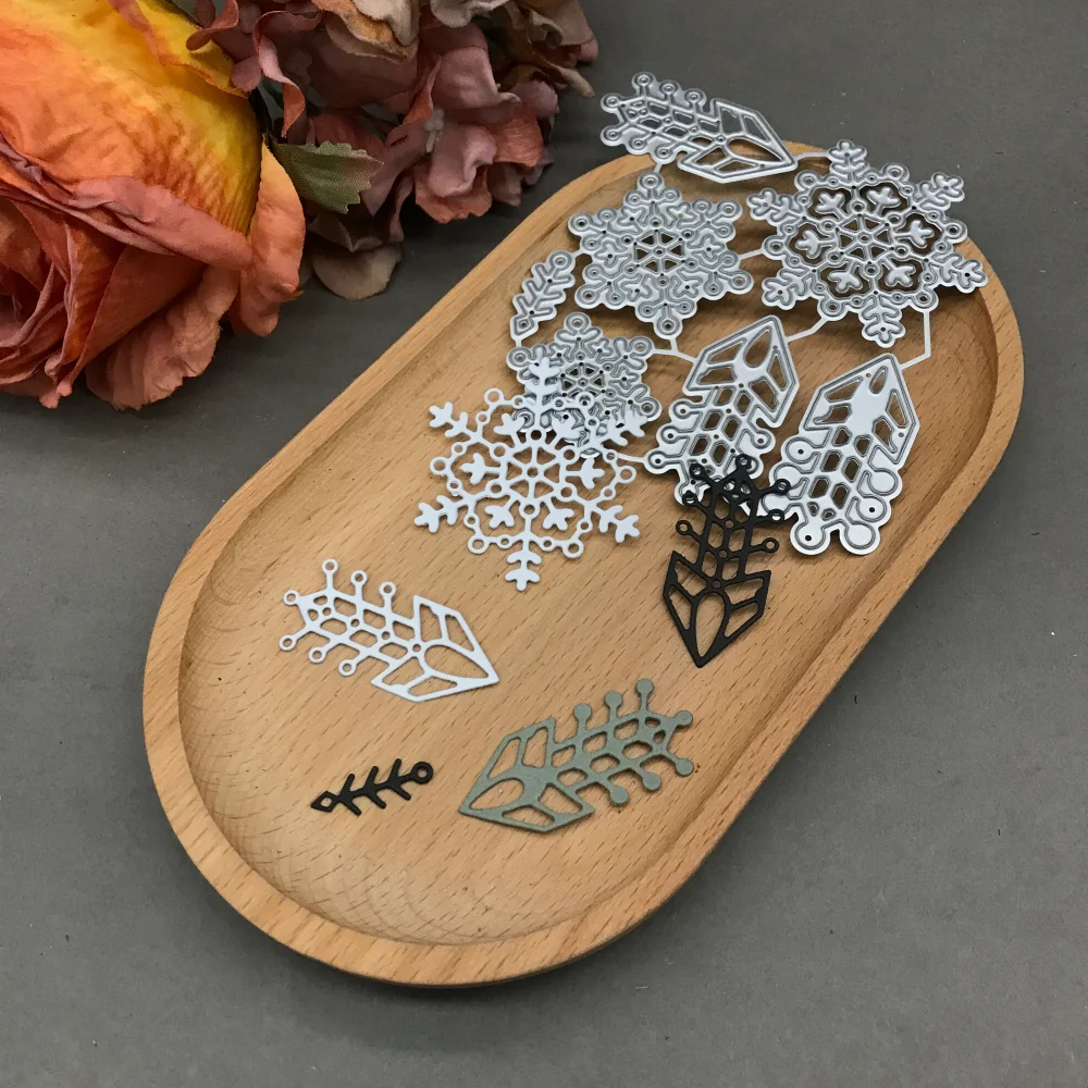 1pcs metal cutting dies cut die mold Christmas Snowflake Decorations Scrapbook paper craft blade punch stencils dies
1pcs metal cutting dies cut die mold Christmas Snowflake Decorations Scrapbook paper craft blade punch stencils dies