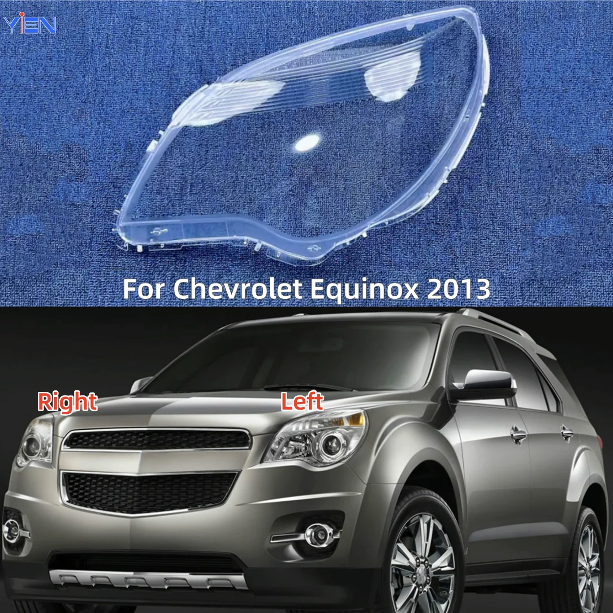 Аксессуары для Chevrolet Equinox 2013, корпус линзы для освещения. Хорошая прозрачность и светопередача.
Аксессуары для Chevrolet Equinox 2013, корпус линзы для освещения. Хорошая прозрачность и светопередача.