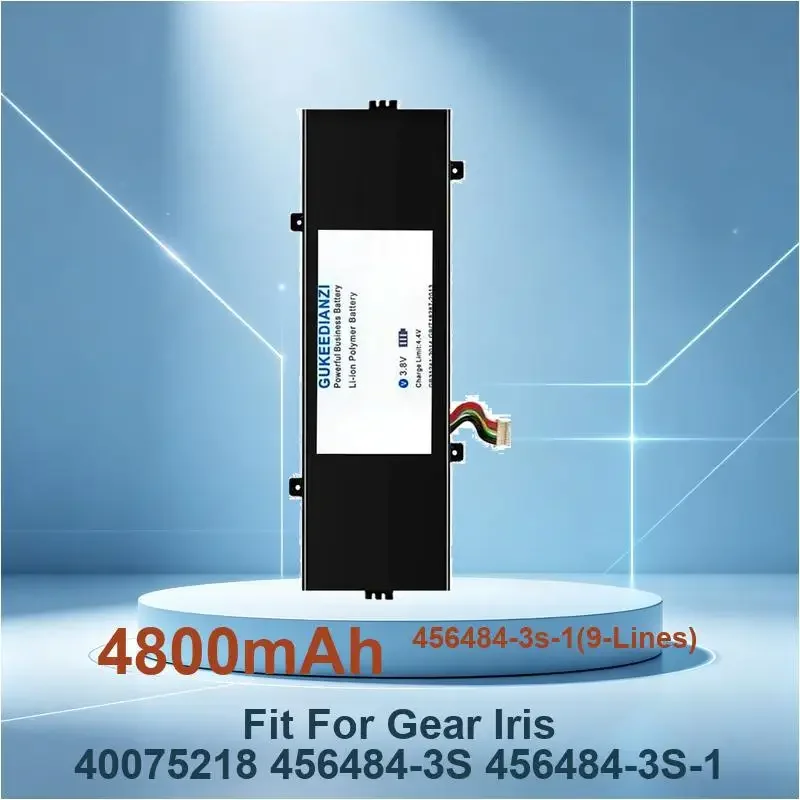 Battery Fit For Gear Iris 40075218 456484-3S 456484-3S-1
Battery Fit For Gear Iris 40075218 456484-3S 456484-3S-1