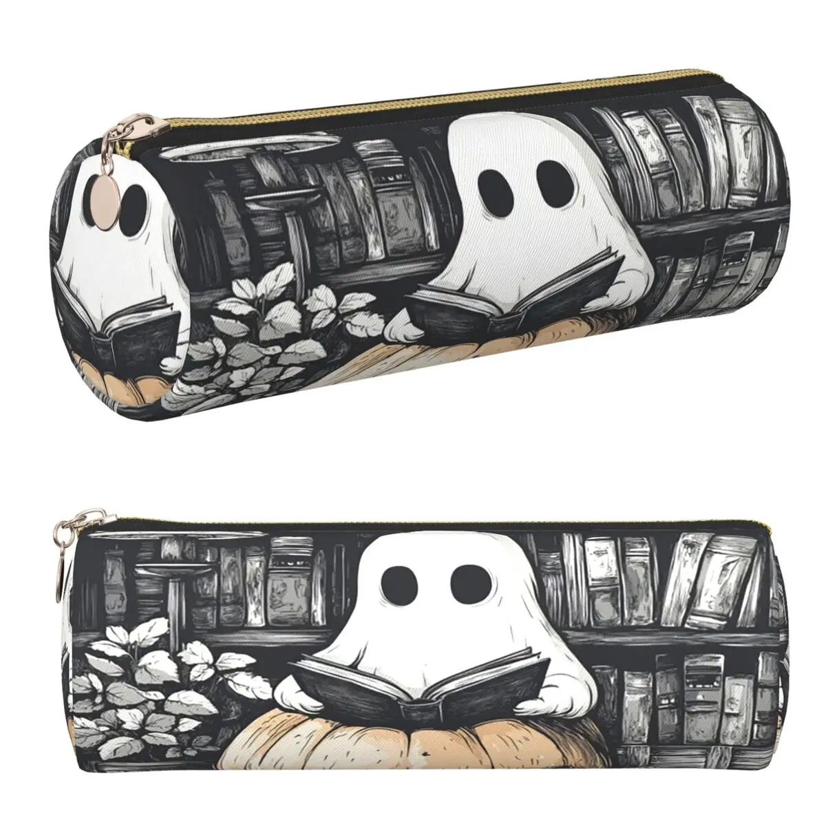 Halloween Books And Ghosts Pumpkins Pencil Case Pen Holder Storage Stationery Supplies Large Storage Pen Box Pencil Bag for Kids
Halloween Books And Ghosts Pumpkins Pencil Case Pen Holder Storage Stationery Supplies Large Storage Pen Box Pencil Bag for Kids