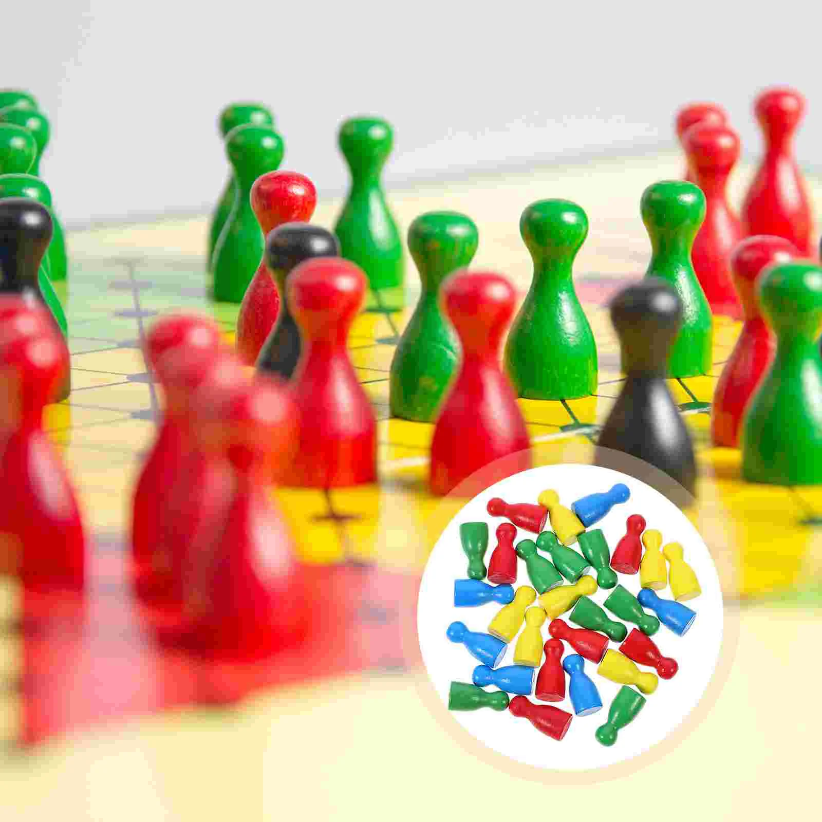 48 Pcs Wooden Human Shape Chess Pieces Portable Educational Toy Board Game Accessories for Home Office School Travel
48 Pcs Wooden Human Shape Chess Pieces Portable Educational Toy Board Game Accessories for Home Office School Travel
