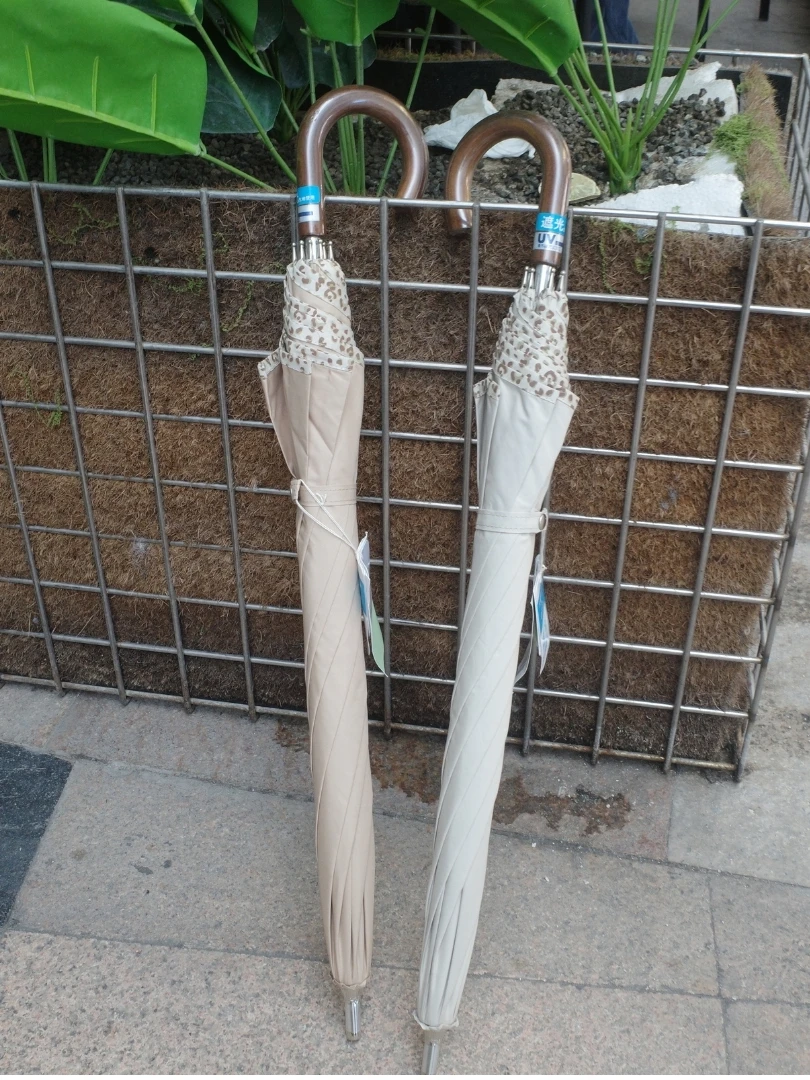 Women's Umbrella UV Protection Leopard Print Color Gel Anti UV Sunade Long Handle Umbrella Retro Sle Aluminum Pole
Women's Umbrella UV Protection Leopard Print Color Gel Anti UV Sunade Long Handle Umbrella Retro Sle Aluminum Pole