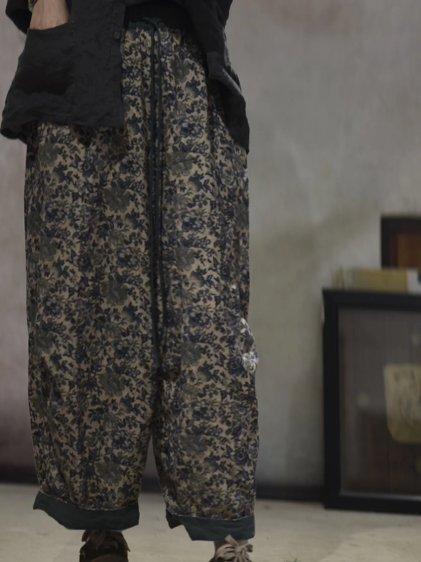 Loose Casual Wide Leg Pants Linen Print Trousers New Chinese Sle National Trend High Waist Dstring Loose Fit Casual
Loose Casual Wide Leg Pants Linen Print Trousers New Chinese Sle National Trend High Waist Dstring Loose Fit Casual