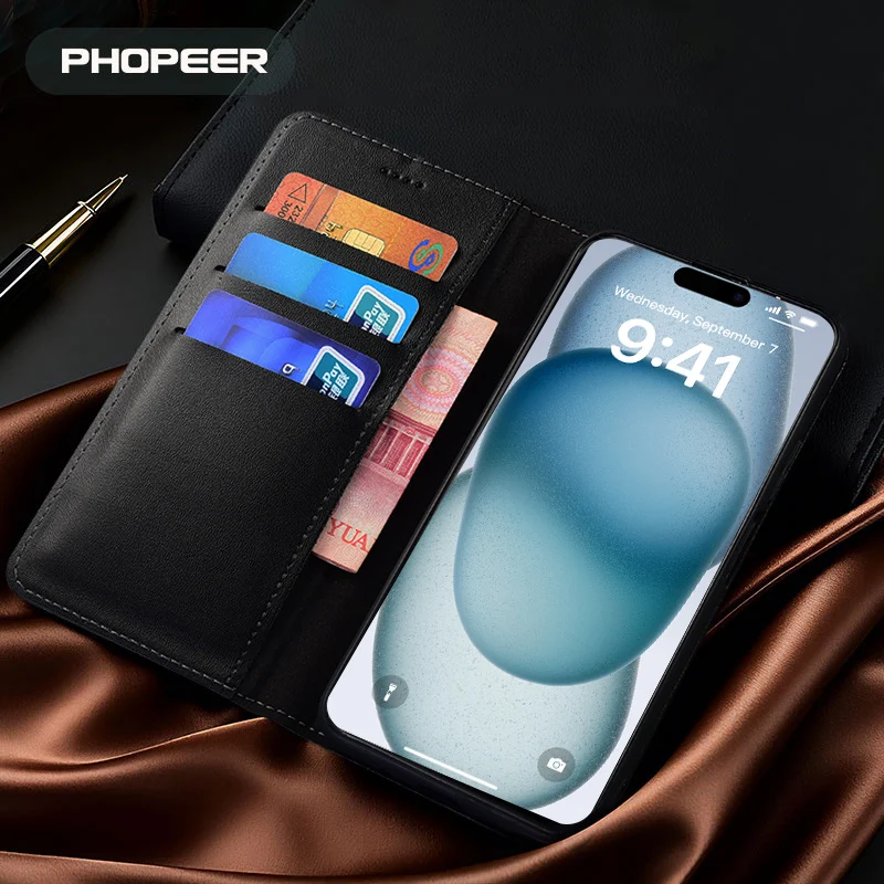 Luxury Genuine Leather Case for iPhone X XS XR 7 8 Plus SE(2020) 6 6S 5 Max Magnetic Flip Card Holder Wallet Case Napa
Luxury Genuine Leather Case for iPhone X XS XR 7 8 Plus SE(2020) 6 6S 5 Max Magnetic Flip Card Holder Wallet Case Napa