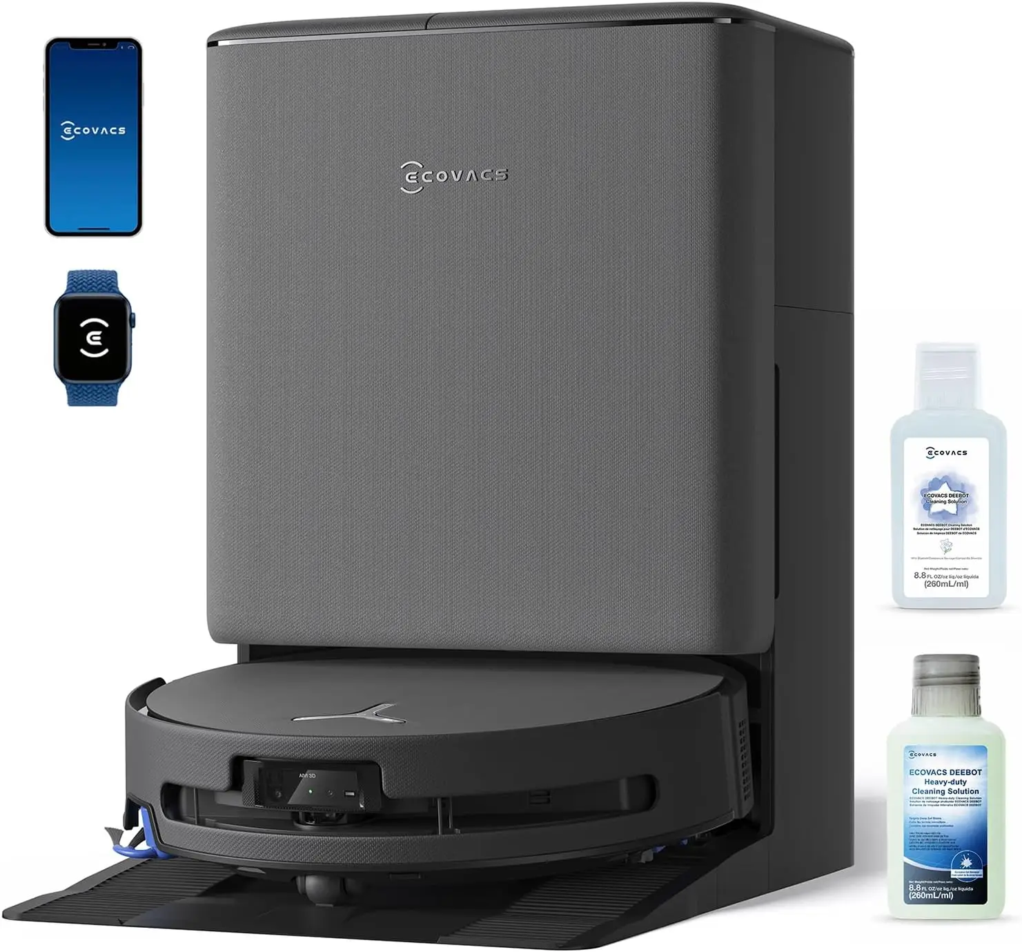DEEBOT X9S PRO Omni Robot Vacuum and Mop 30 000Pa Suction Instant Self Cleaning OZMO Roller Mop TruEdge Deep Edge Cleaning
DEEBOT X9S PRO Omni Robot Vacuum and Mop 30 000Pa Suction Instant Self Cleaning OZMO Roller Mop TruEdge Deep Edge Cleaning