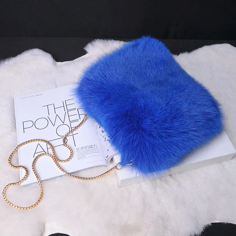 Real Fox Fur Bag Winter Women's Plush Clutch Fashion Fur Tote Single Shoulder Bags Handbag Crossbody Bags Party Hand Bag Women
Real Fox Fur Bag Winter Women's Plush Clutch Fashion Fur Tote Single Shoulder Bags Handbag Crossbody Bags Party Hand Bag Women