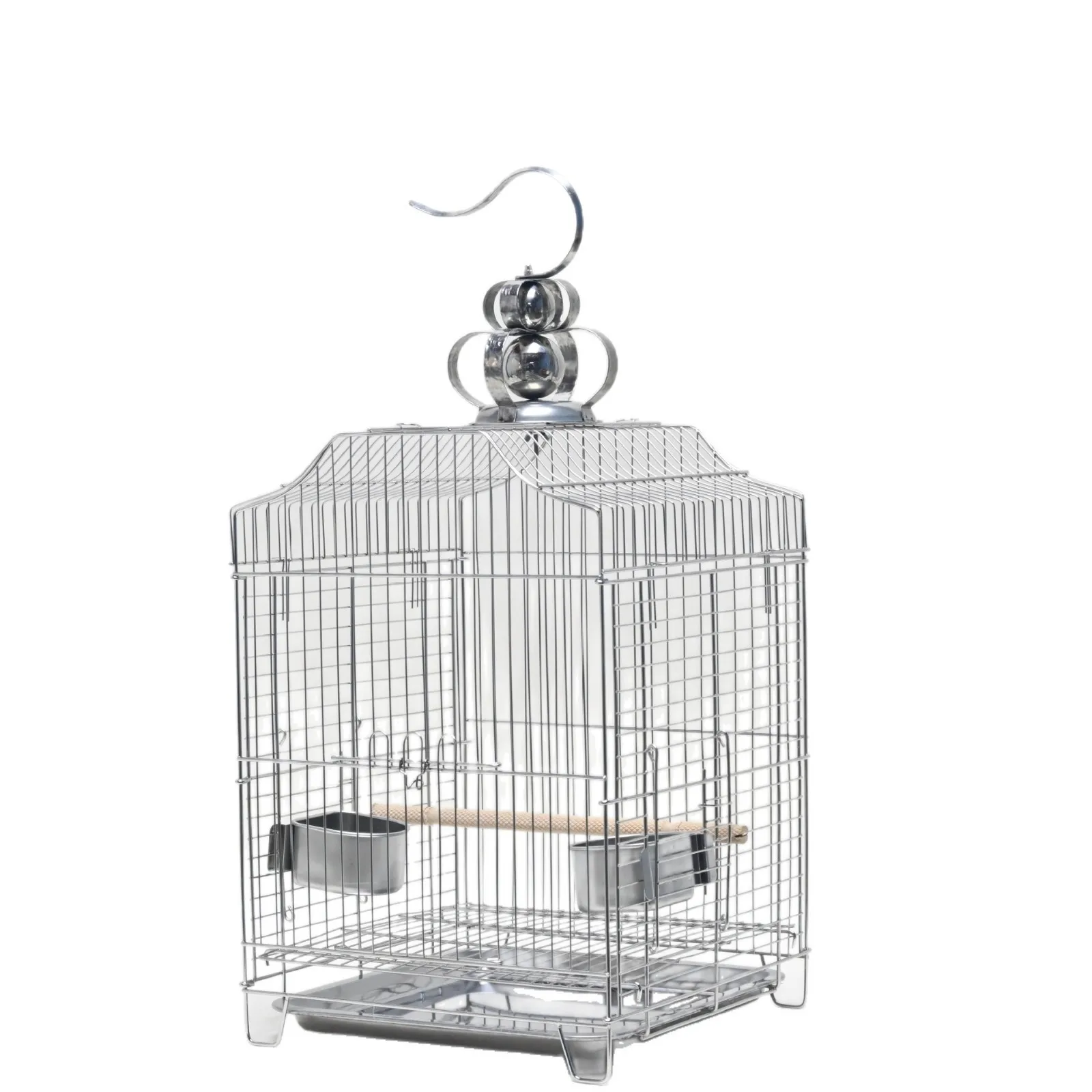 Stainless steel horizontal wire bird cage square stainless steel tiger skin Xuanfeng peony bird cage
Stainless steel horizontal wire bird cage square stainless steel tiger skin Xuanfeng peony bird cage