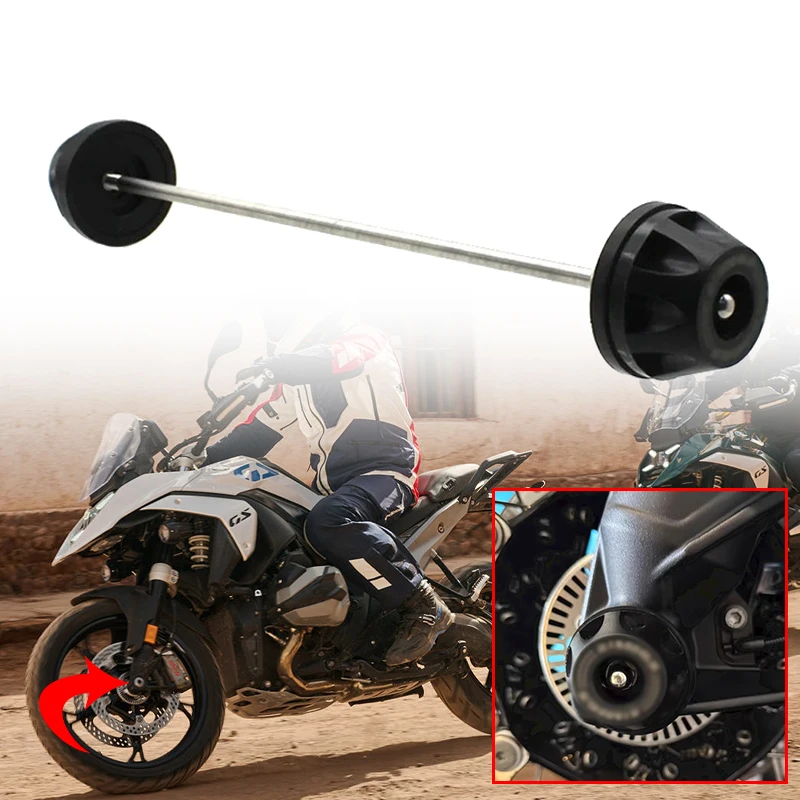 Motorcycle Front Wheel Axle Anti-collision Protector For BMW R1300GS ADV 2023 2024 Front Wheel Protector Axle Fork Crash Slider
Motorcycle Front Wheel Axle Anti-collision Protector For BMW R1300GS ADV 2023 2024 Front Wheel Protector Axle Fork Crash Slider