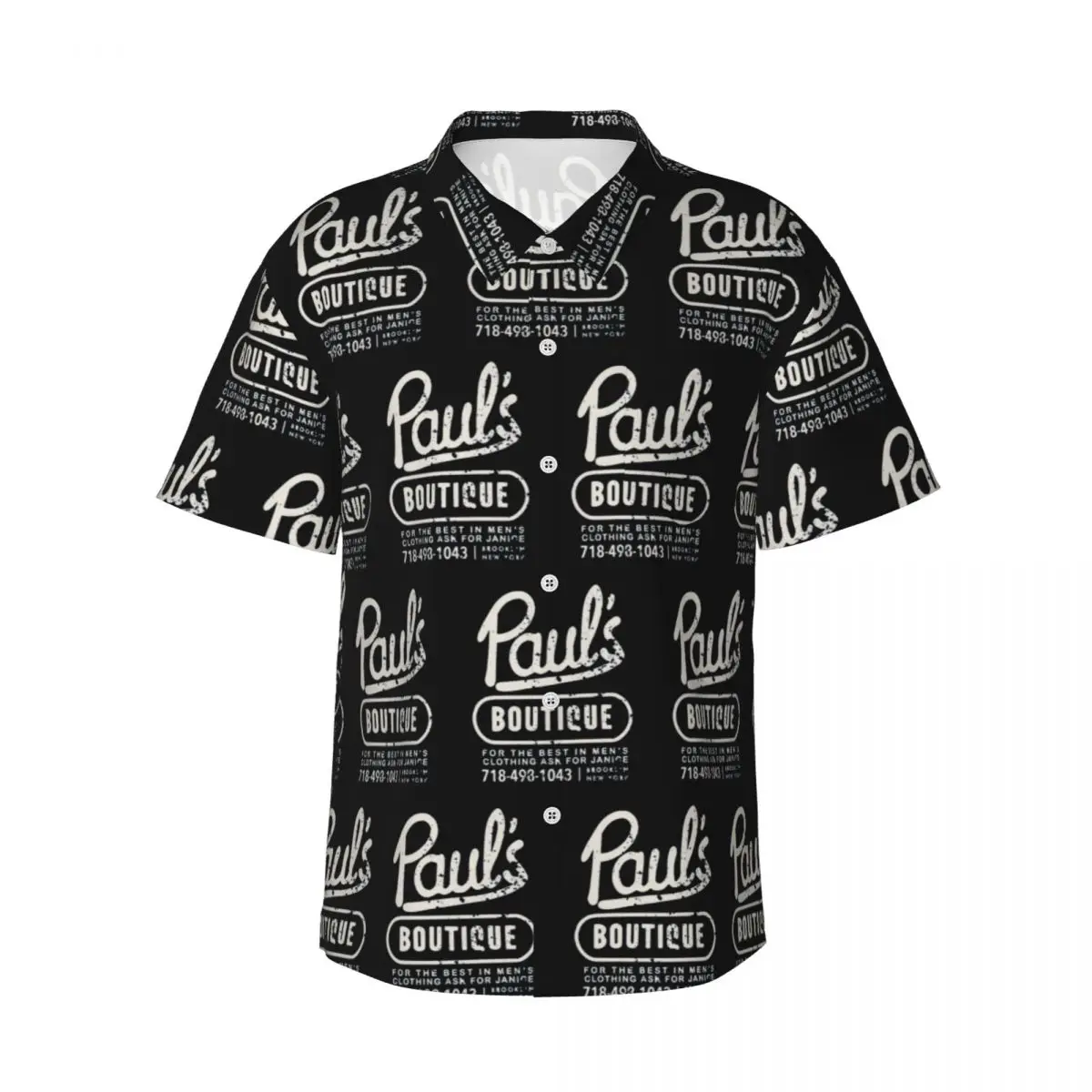 Pauls Boutique Men's Shirts Hawaiian Short Sleeve Shirt Funny Lapel Tops for Summer Beach
Pauls Boutique Men's Shirts Hawaiian Short Sleeve Shirt Funny Lapel Tops for Summer Beach