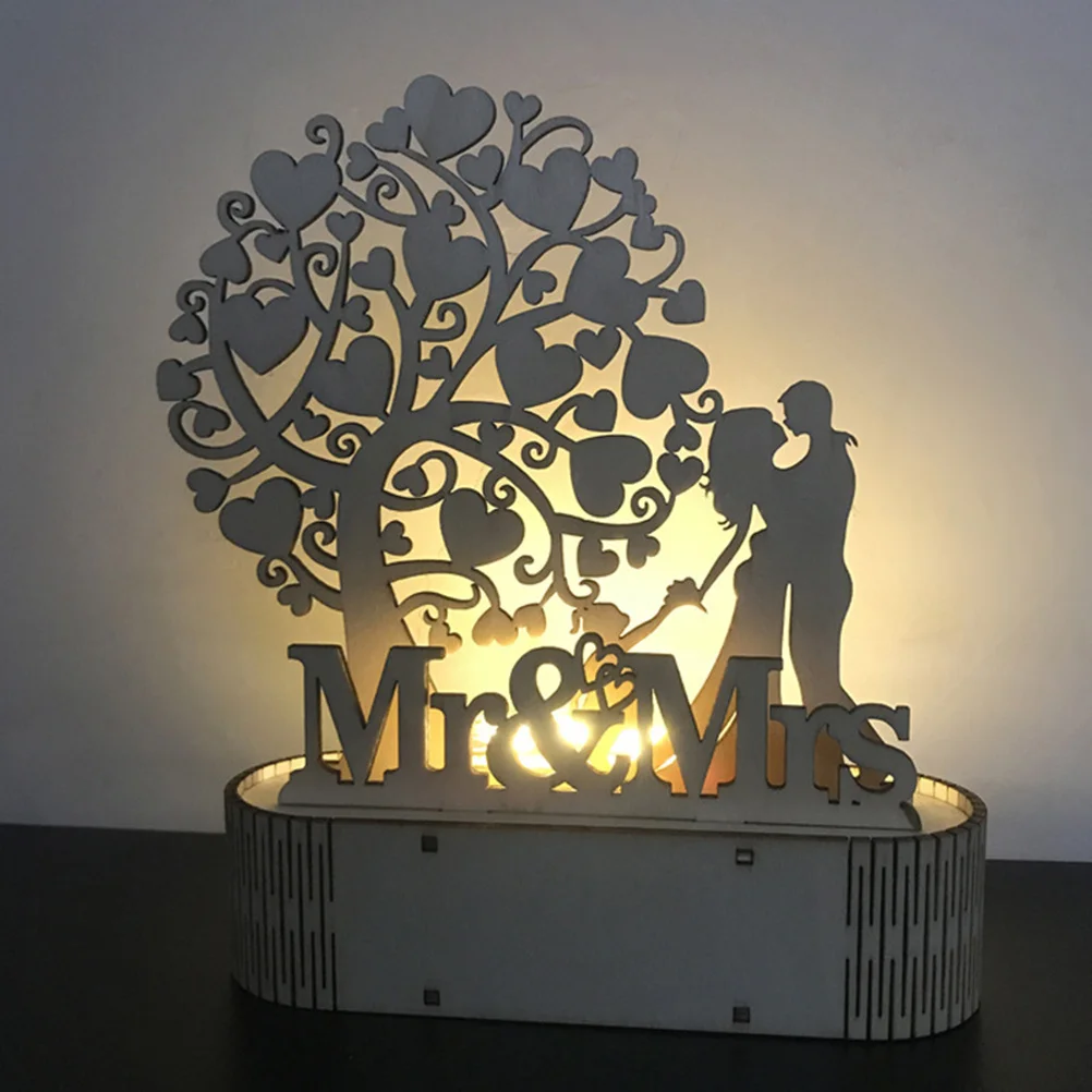 Romantic LED Night Light for Valentine's Day Wooden Carved I Love You Lamp Bedroom Desk Decor Gift for Her Him
Romantic LED Night Light for Valentine's Day Wooden Carved I Love You Lamp Bedroom Desk Decor Gift for Her Him