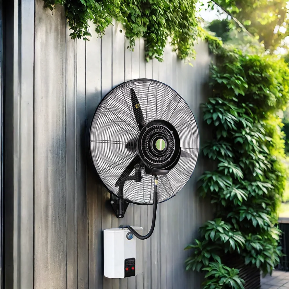 26 Industrial Water Spray Cooler Wall Mounted Misting Mist Fan with Cooper Coil
26 Industrial Water Spray Cooler Wall Mounted Misting Mist Fan with Cooper Coil