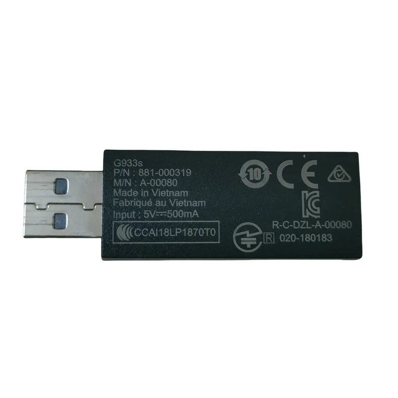 USB Dongle Receiver Adapter A-00080 For Logitech G933s G935
USB Dongle Receiver Adapter A-00080 For Logitech G933s G935