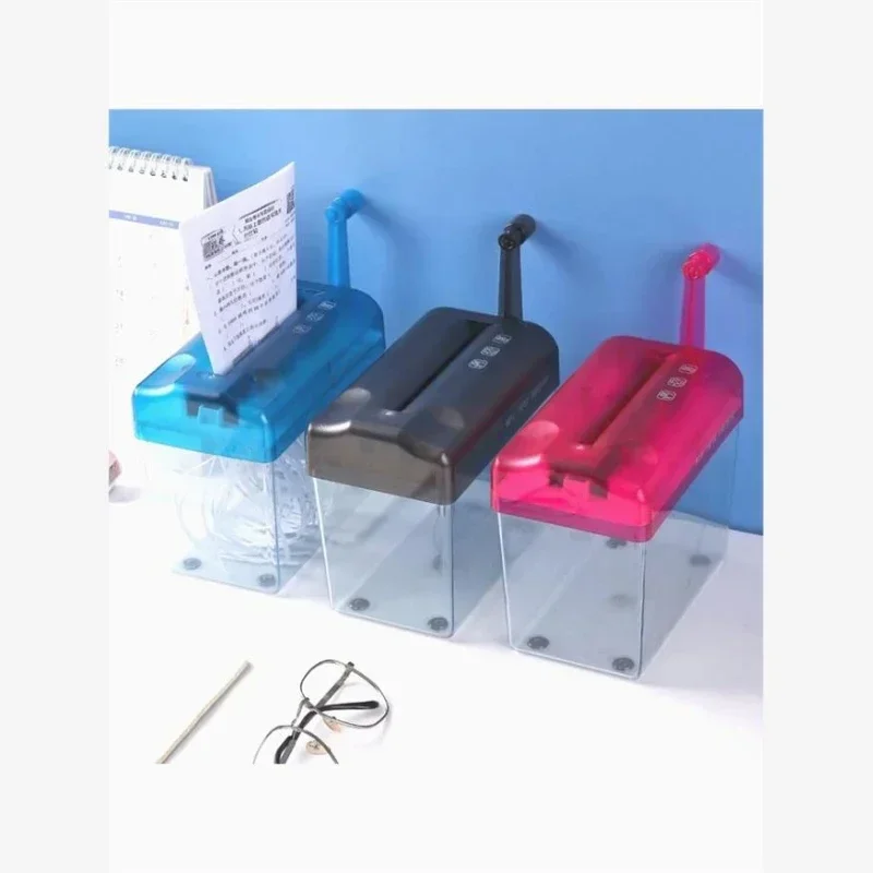 Small Shredder Student Manual Mini Automatic Home Office Desktop Home Portable Hand Crank Mute
Small Shredder Student Manual Mini Automatic Home Office Desktop Home Portable Hand Crank Mute