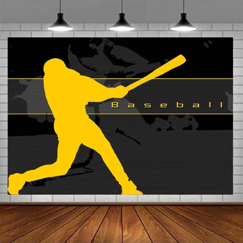 Photography Backdrop For Fans Party Decorations Charming Baseball Pose Background Banner Party Supplies Poster
Photography Backdrop For Fans Party Decorations Charming Baseball Pose Background Banner Party Supplies Poster