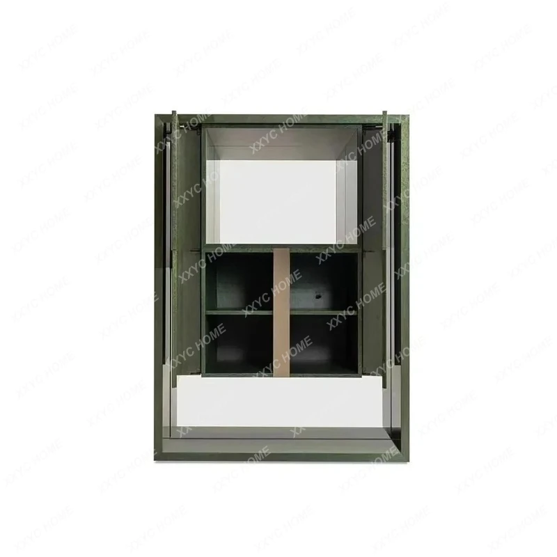 DV Suspended wine cabinet Light luxury post-modern high-end art furniture Villa large flat-floor high cabinet
DV Suspended wine cabinet Light luxury post-modern high-end art furniture Villa large flat-floor high cabinet