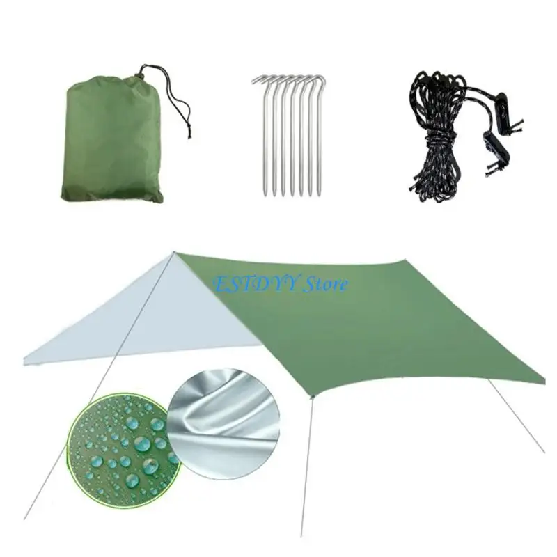 G6DE Versatiles Outdoor Awnings Tarps Suit Light weight Large Space Travels Tarps
G6DE Versatiles Outdoor Awnings Tarps Suit Light weight Large Space Travels Tarps