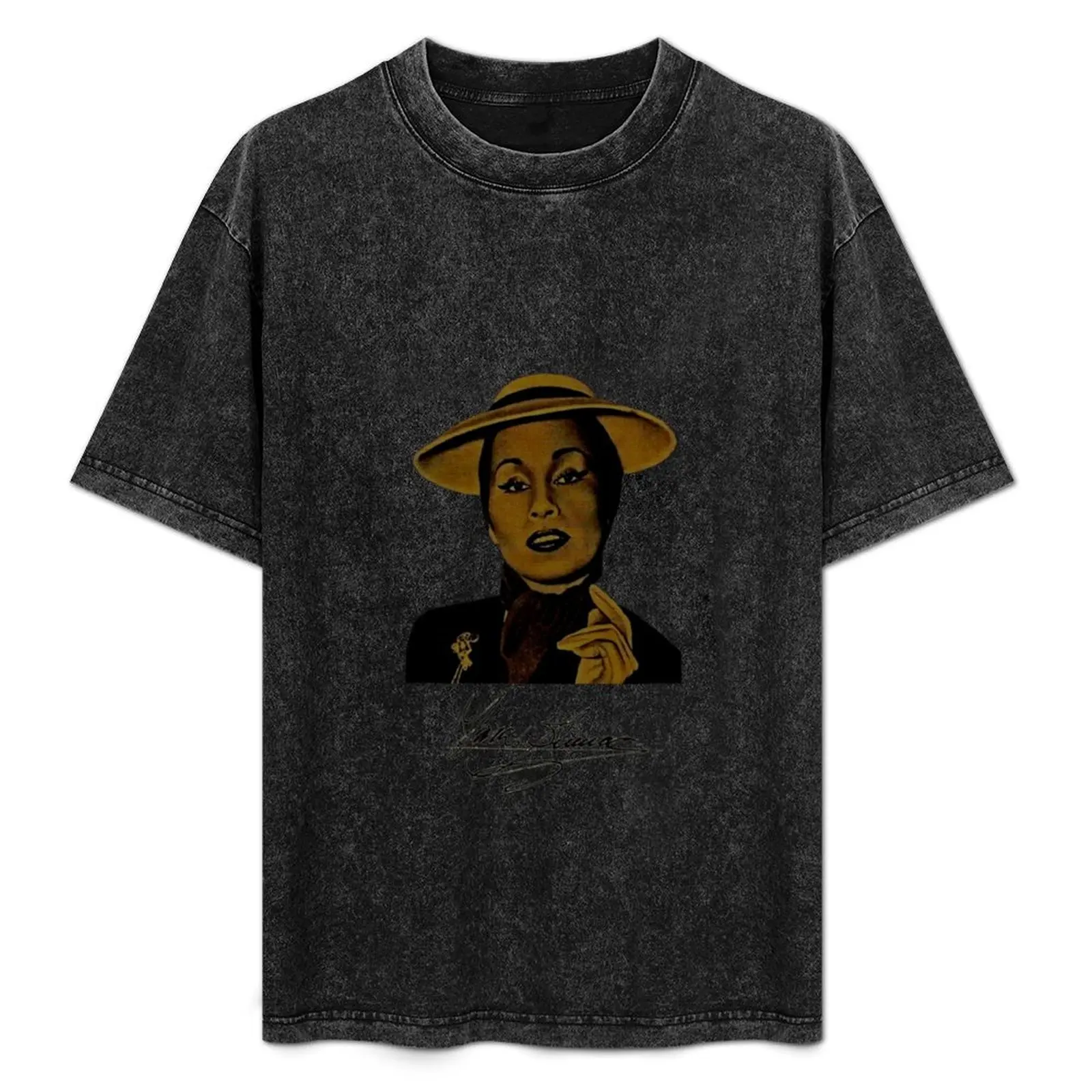 Yma Sumac with Signature T-Shirt Breathable Travel T-Shirt
Yma Sumac with Signature T-Shirt Breathable Travel T-Shirt