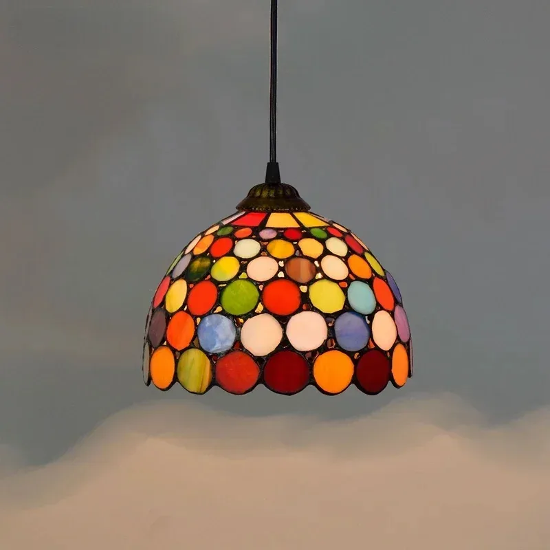 Mediterranean European Retro Vintage Style Colorful Glass Chandelier Bar Restaurant Creative Rural Bedroom Balcony Lights
Mediterranean European Retro Vintage Style Colorful Glass Chandelier Bar Restaurant Creative Rural Bedroom Balcony Lights