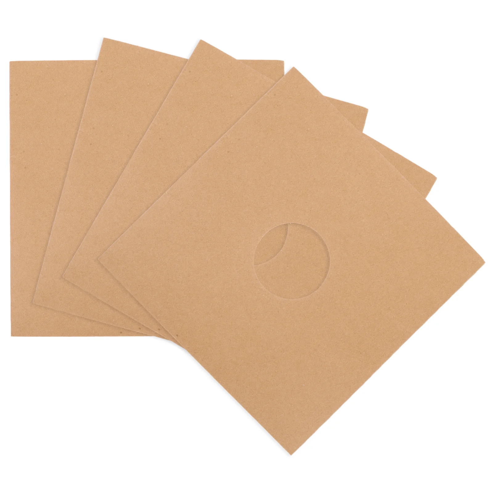 4 Pcs Vinyl Record Bag Kraft Paper Case Sleeves 12 Inch Brown 350g Holes Storage Durable Right Angle Design Gift Packaging
4 Pcs Vinyl Record Bag Kraft Paper Case Sleeves 12 Inch Brown 350g Holes Storage Durable Right Angle Design Gift Packaging