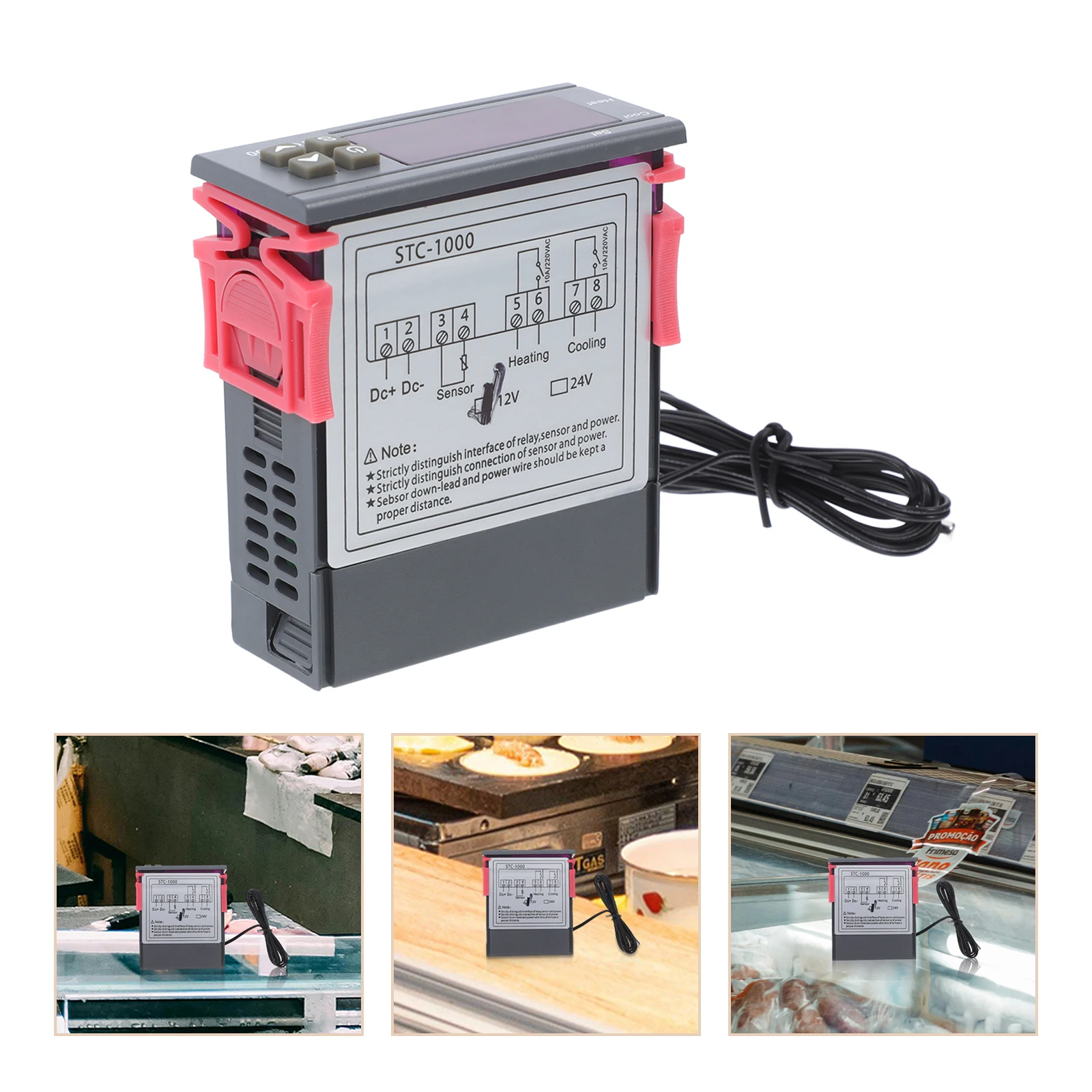 Digital Temperature Controller Switch for Cold Storage Aquarium Thermostat Reliable Operation Precise Control Versatile
Digital Temperature Controller Switch for Cold Storage Aquarium Thermostat Reliable Operation Precise Control Versatile