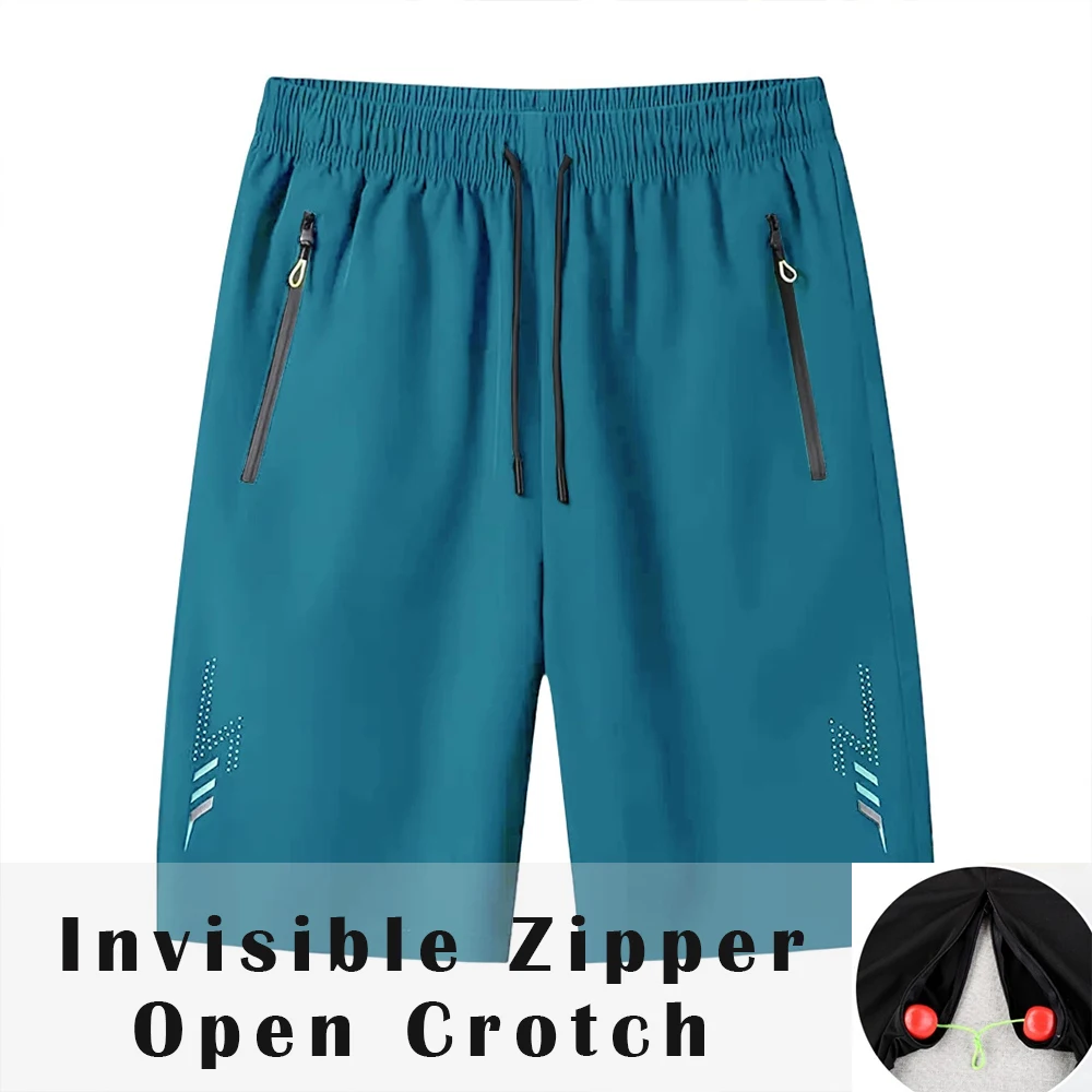 Summer Outdoor invisible Zipper Open Crotch Casual Shorts Fitness Running Couples Sexual Bottoms
Summer Outdoor invisible Zipper Open Crotch Casual Shorts Fitness Running Couples Sexual Bottoms