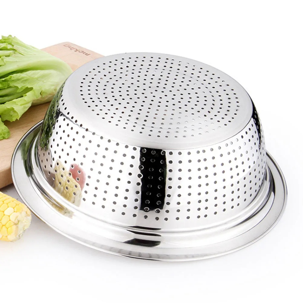 Fine Mesh Strainer Rice Washing Sieve Basin Multifunctional Drain Basket Bowl Stainless Vegetable Steel Kitchen Silver
Fine Mesh Strainer Rice Washing Sieve Basin Multifunctional Drain Basket Bowl Stainless Vegetable Steel Kitchen Silver