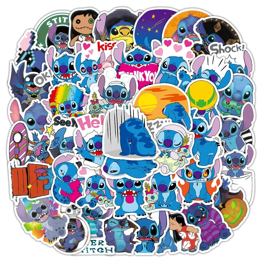 Stitch Stickers (100 Pieces) - Adorable Decorative Stickers for DIY Embellishment & Daily Decoration
Stitch Stickers (100 Pieces) - Adorable Decorative Stickers for DIY Embellishment & Daily Decoration