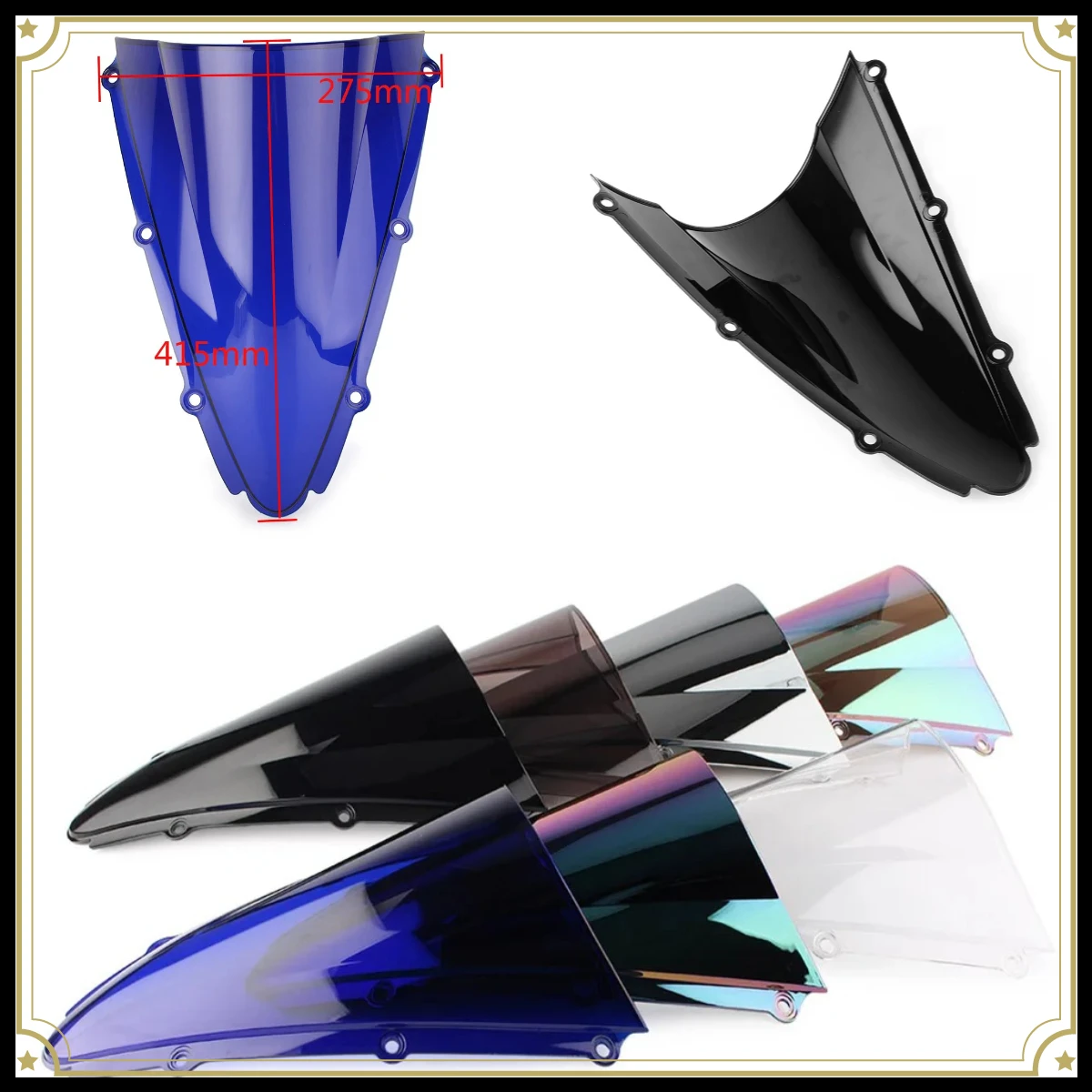 Motorcycle For Yamaha YZFR1 2000 - 2001 Wind Deflector Accessories YZF R1 1000 Windshield Windproof Windscreen Double Bubble
Motorcycle For Yamaha YZFR1 2000 - 2001 Wind Deflector Accessories YZF R1 1000 Windshield Windproof Windscreen Double Bubble