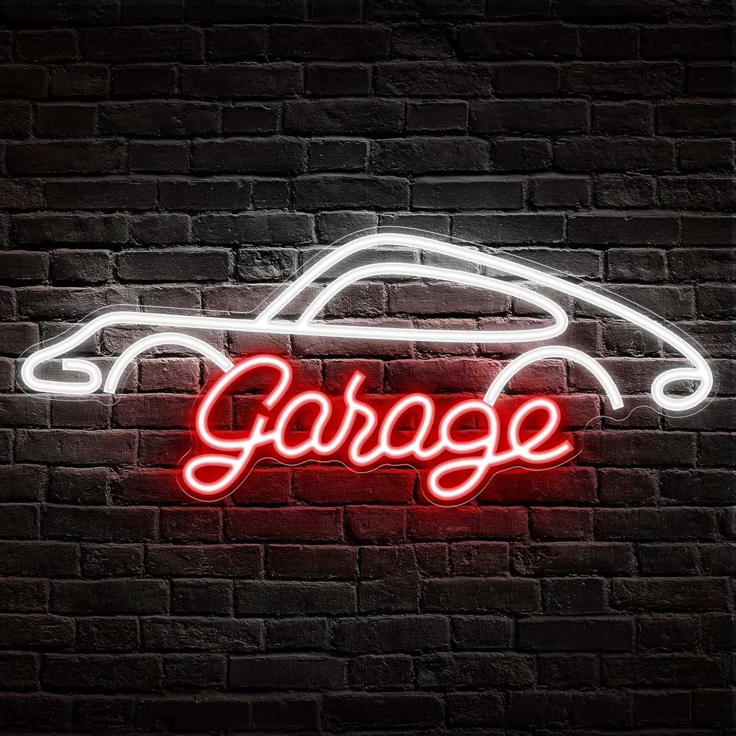 Car Shape Neon Sign Garage Decor Warm dreamy soft light, warm-toned, surrounded by warmth
Car Shape Neon Sign Garage Decor Warm dreamy soft light, warm-toned, surrounded by warmth