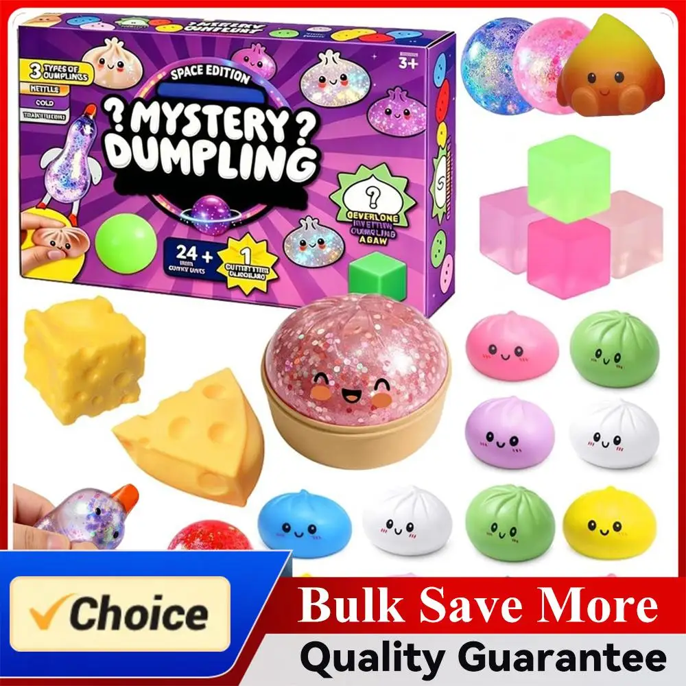 2026 Mystery Dumpling Advent Calendar 24pcs Soft Surprise Dumplings Anxiety Relief Bao Bun for Adults Stress Relief Sensory Gift
2026 Mystery Dumpling Advent Calendar 24pcs Soft Surprise Dumplings Anxiety Relief Bao Bun for Adults Stress Relief Sensory Gift