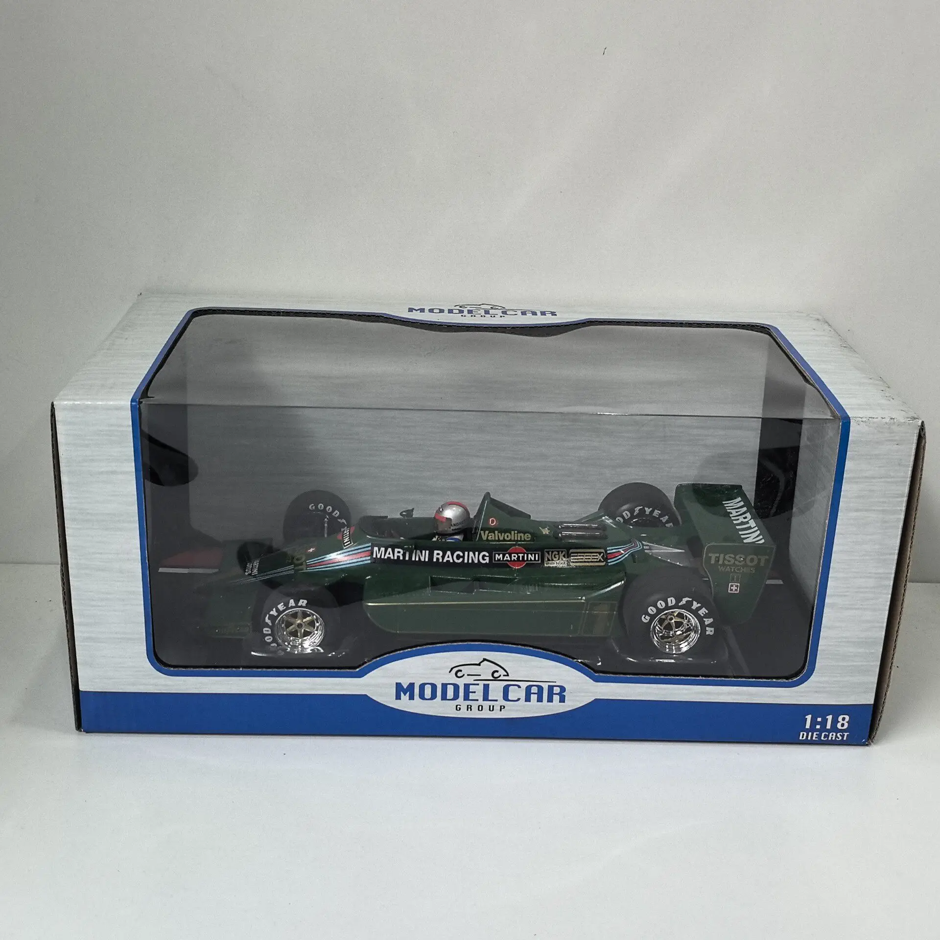 Diecast MCG 1/18 Scale LOTUS FORD 79 #1 1979 F1 Formula Racing Car D4 Alloy Car Model
Diecast MCG 1/18 Scale LOTUS FORD 79 #1 1979 F1 Formula Racing Car D4 Alloy Car Model