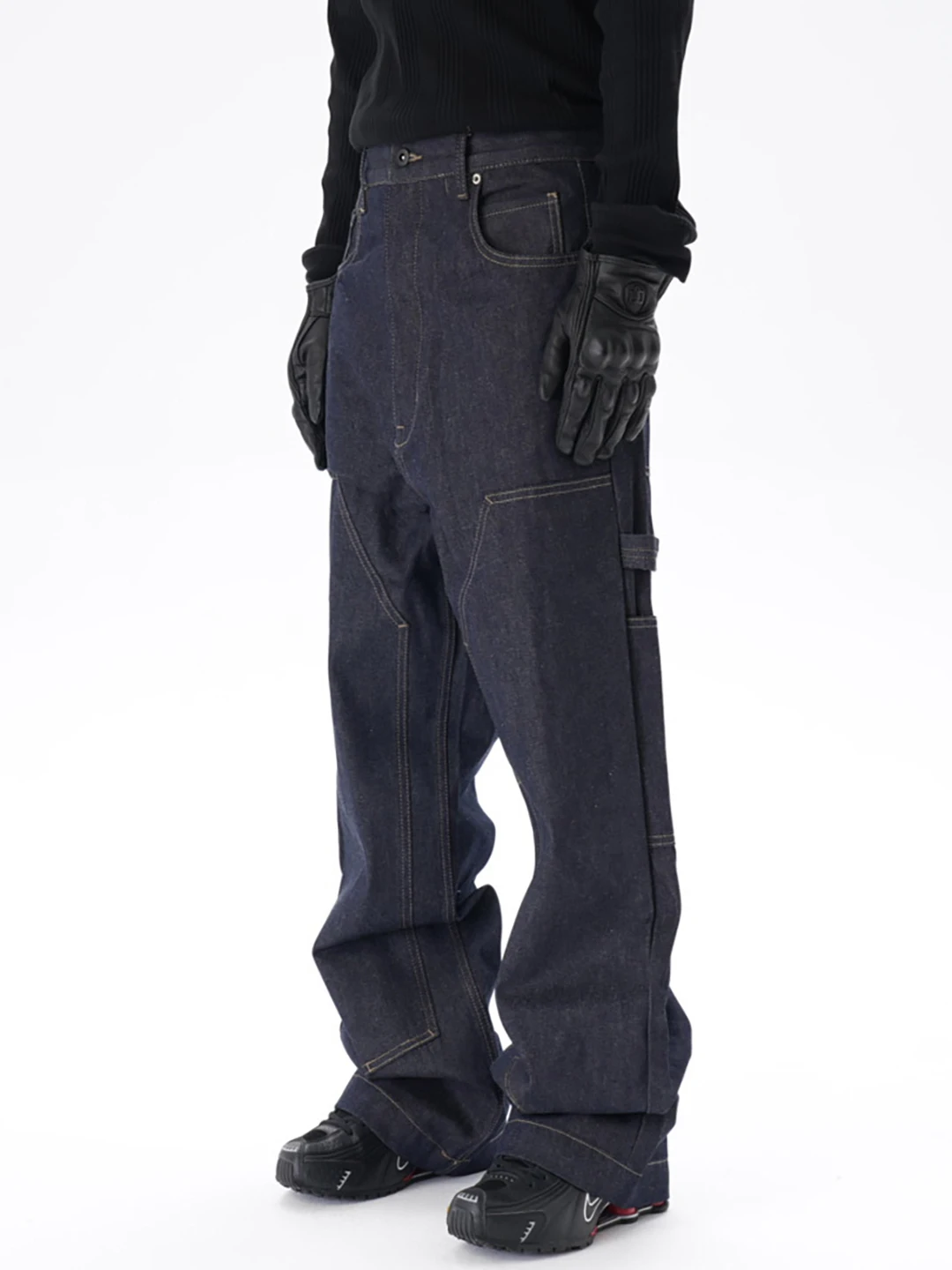 Мужские джинсы CWHAT в американском ретро-стиле, оригинального цвета, из твердой древесной ткани, свободного кроя, с широкими штанинами, повседневные, прямого силуэта, свободного кроя
Мужские джинсы CWHAT в американском ретро-стиле, оригинального цвета, из твердой древесной ткани, свободного кроя, с широкими штанинами, повседневные, прямого силуэта, свободного кроя