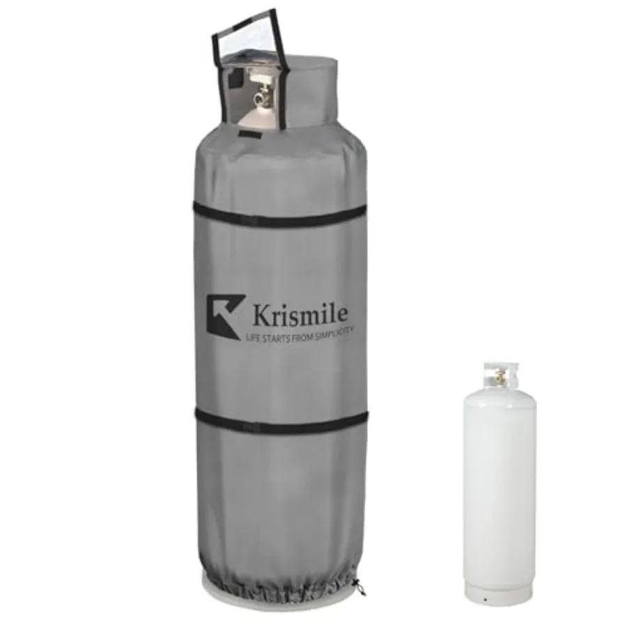 100 Pound Propane Tank Cover with Plush Lining, Heavy Duty Waterproof Anti-UV Propane Tank Winter Cover, with PVC Top Opening a
100 Pound Propane Tank Cover with Plush Lining, Heavy Duty Waterproof Anti-UV Propane Tank Winter Cover, with PVC Top Opening a