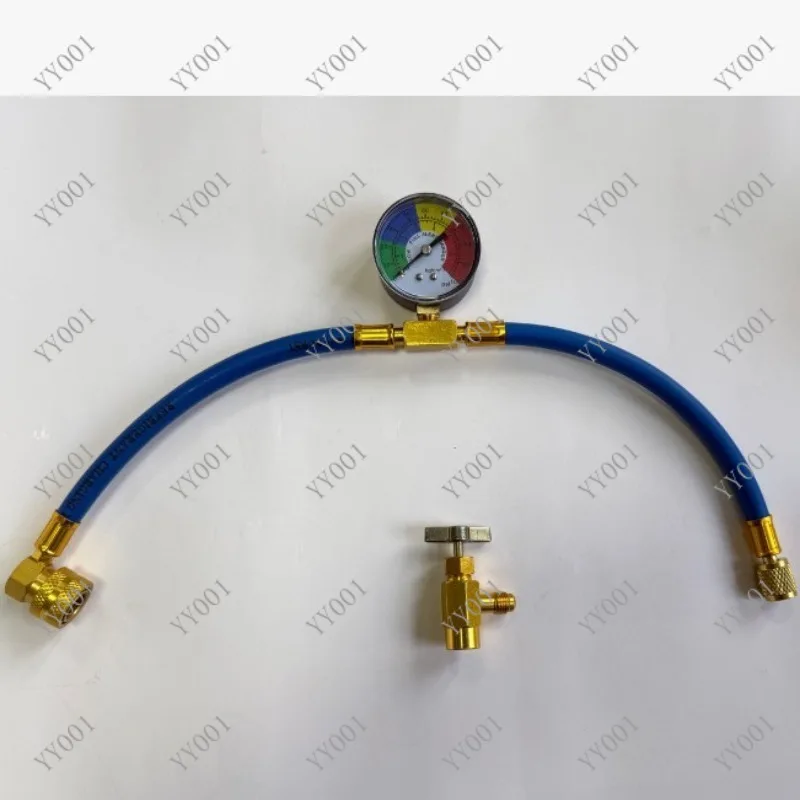 R134a Car AC Recharge Hose 1/2ACME Can Opener 1/4SAE Refrigerant Charging Pipe
R134a Car AC Recharge Hose 1/2ACME Can Opener 1/4SAE Refrigerant Charging Pipe
