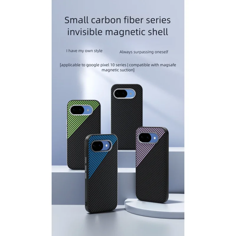 Anti-Fall Aramid Fiber Case Design Carbon Fiber Case for Google Pixel 10 Pro XL Cover Thin and Light
Anti-Fall Aramid Fiber Case Design Carbon Fiber Case for Google Pixel 10 Pro XL Cover Thin and Light