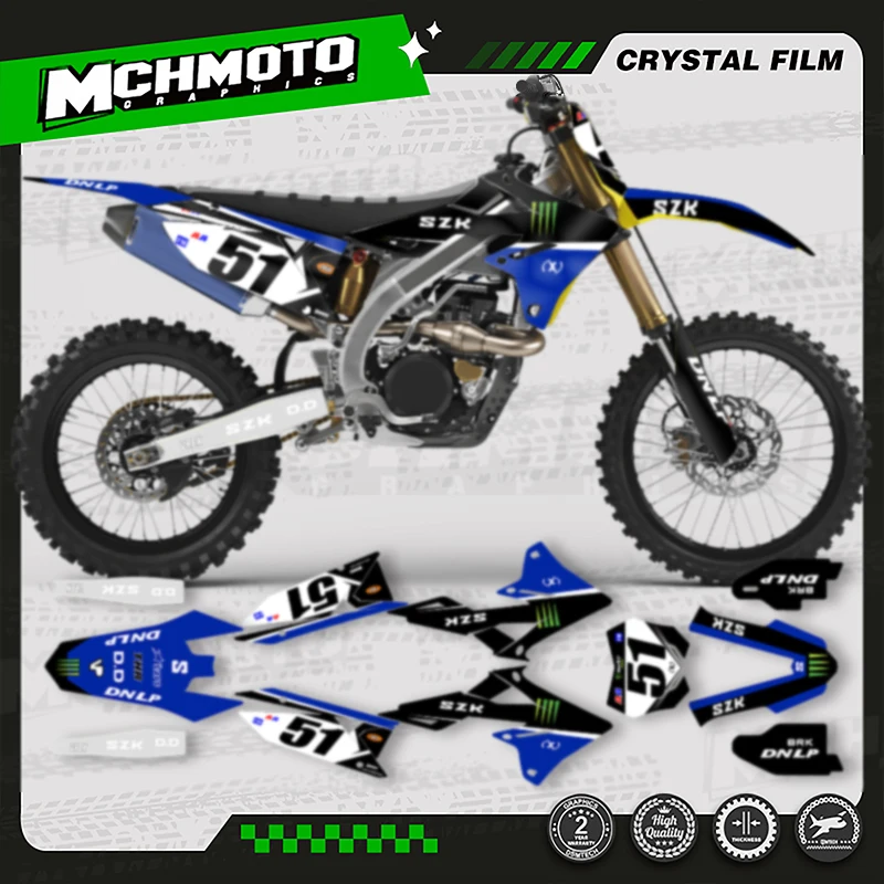 MCHMFG MOTO Custom Team Motocross Graphics Background Decal Stickers Kit For SUZUKI 2018 2019 2020 RMZ450 19-22 RMZ250
MCHMFG MOTO Custom Team Motocross Graphics Background Decal Stickers Kit For SUZUKI 2018 2019 2020 RMZ450 19-22 RMZ250