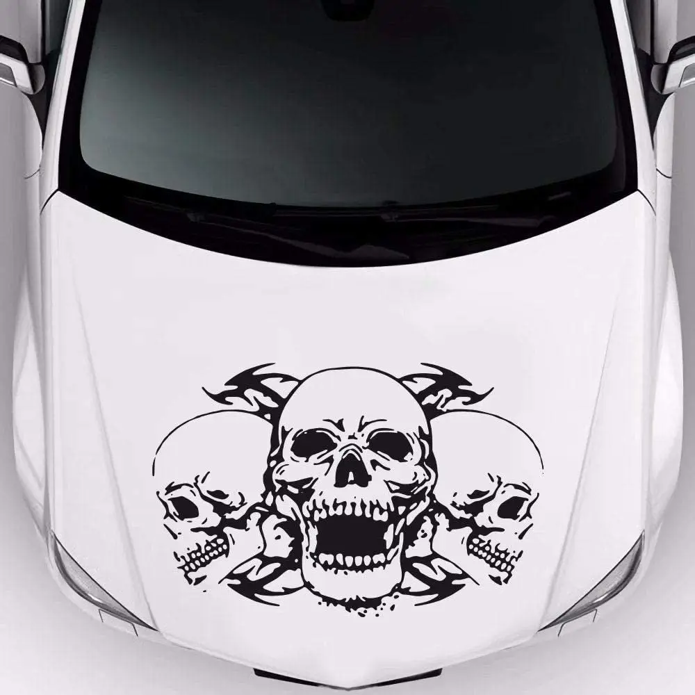Car Decals-1pcs Three Skull Decal-car Sticker Decals,vinyl Car Decal Car Hood Decal for Car/truck/suv Univers Car Stickers
Car Decals-1pcs Three Skull Decal-car Sticker Decals,vinyl Car Decal Car Hood Decal for Car/truck/suv Univers Car Stickers