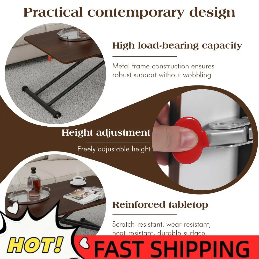 Folding Coffee Table with Rollers Floor Tea Table Wooden Portable Floor Table for Living Room Home
Folding Coffee Table with Rollers Floor Tea Table Wooden Portable Floor Table for Living Room Home