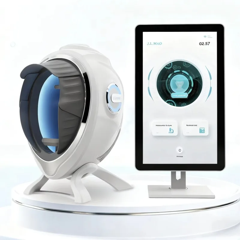 Умный анализатор кожи Smart Magic Mirror Moisture Spectrum AI для диагностики состояния кожи лица, настольный, с LED-подсветкой, вилка AU/US
Умный анализатор кожи Smart Magic Mirror Moisture Spectrum AI для диагностики состояния кожи лица, настольный, с LED-подсветкой, вилка AU/US