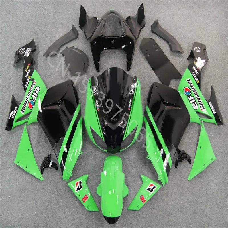 Green black Motorcycle Fairing kits for KAWASAKI ZX10R 2006 2007 Injection molding plastic ZX10R 06 07 fairing
Green black Motorcycle Fairing kits for KAWASAKI ZX10R 2006 2007 Injection molding plastic ZX10R 06 07 fairing