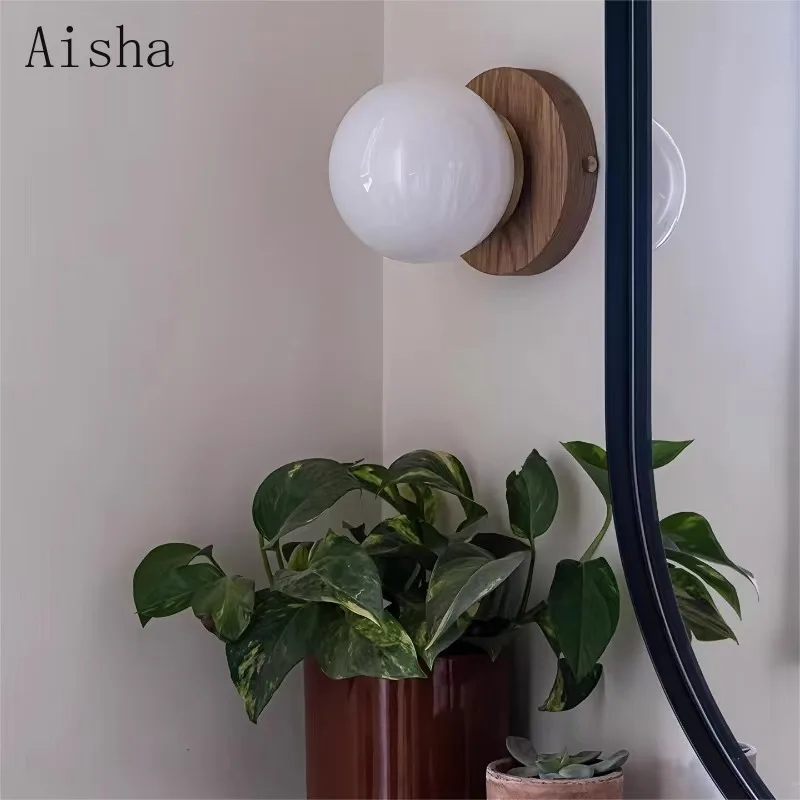Walnut Wall Lamp Retro Wabi Sabi Bedroom Bedside Sconces for Bathroom Hallway Indoor Lighting Decoration
Walnut Wall Lamp Retro Wabi Sabi Bedroom Bedside Sconces for Bathroom Hallway Indoor Lighting Decoration