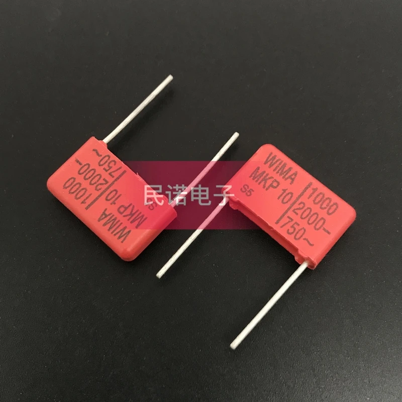 5/10/20/50pcs German WIMA Film Capacitor MKP10 2000V 0.001UF 102 1000PF Pitch 15mm Audio passive capacitor
5/10/20/50pcs German WIMA Film Capacitor MKP10 2000V 0.001UF 102 1000PF Pitch 15mm Audio passive capacitor